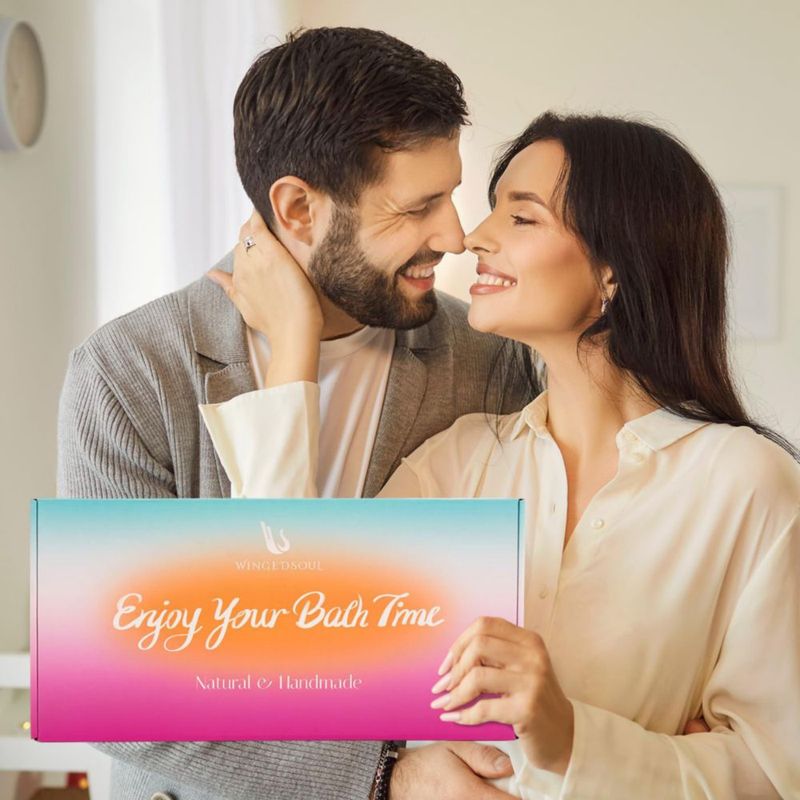 Bombas de baño WINGEDSOUL 50 piezas 10 fragancias artesanales