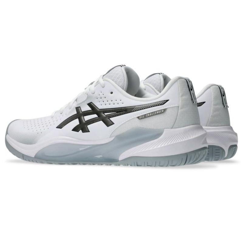 Zapatillas de tenis ASICS Gel‑Challenger 15 24 cm Blanco/Gris metalizado