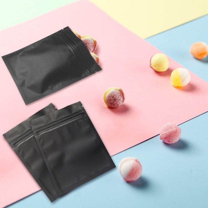 Bolsas a prueba de olores GoodtoU 75 x 10 cm paquete de 100 negro mate