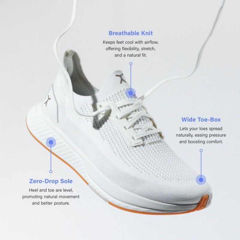 Zapatos Flux Footwear Adapt Blanco/Goma M7.5/W9