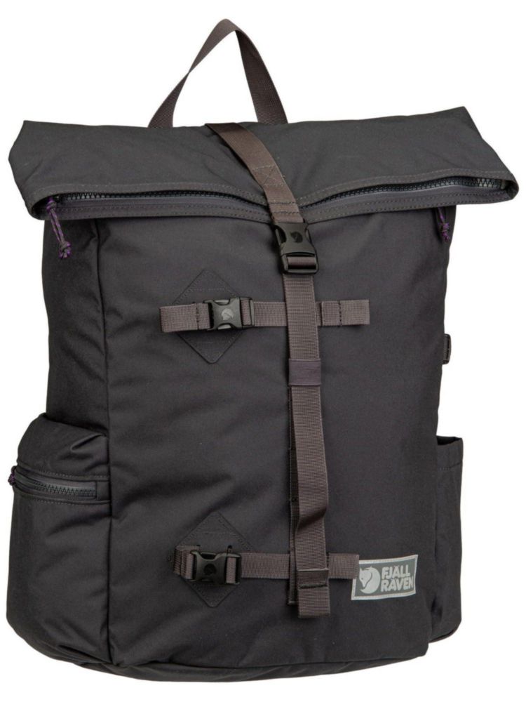 Mochila Fjällräven 25L Roll-Top Negro Carbón