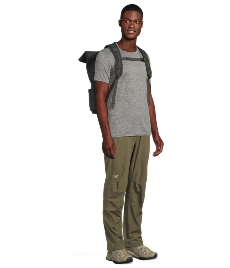 Mochila Fjällräven 25L Roll-Top Negro Carbón