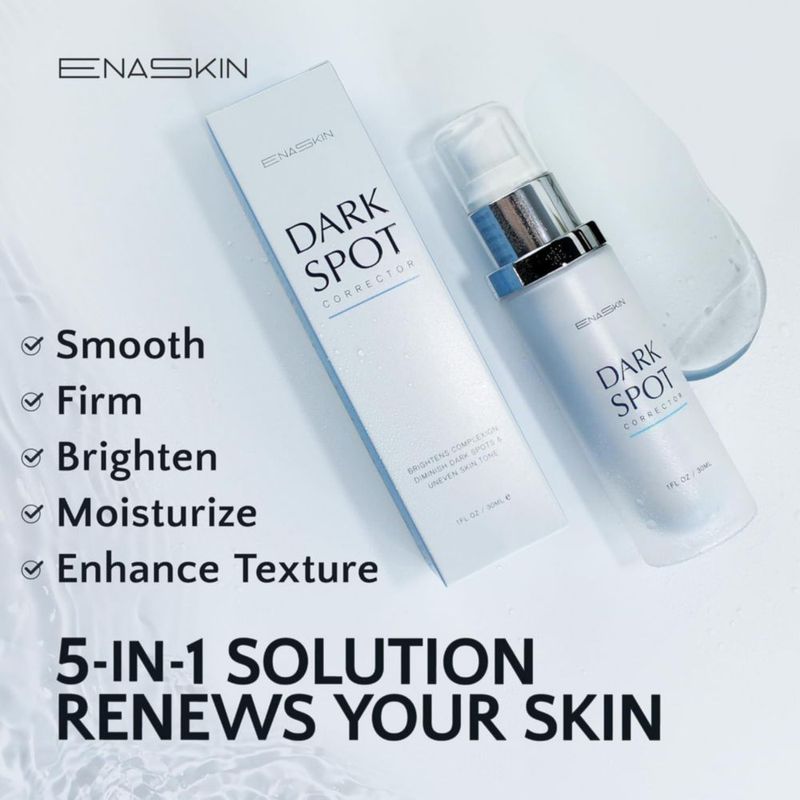 Set Corrector de Manchas EnaSkin: Suero y Jabón de Ácido Kójico