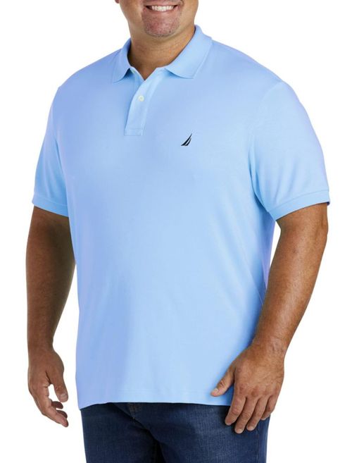 Camisa Polo Nautica Talla Grande Azul Mediodía Corte Clásico