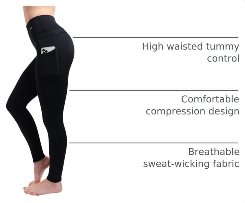 Leggings CompressionZ de Cintura Alta Suaves y Elásticos