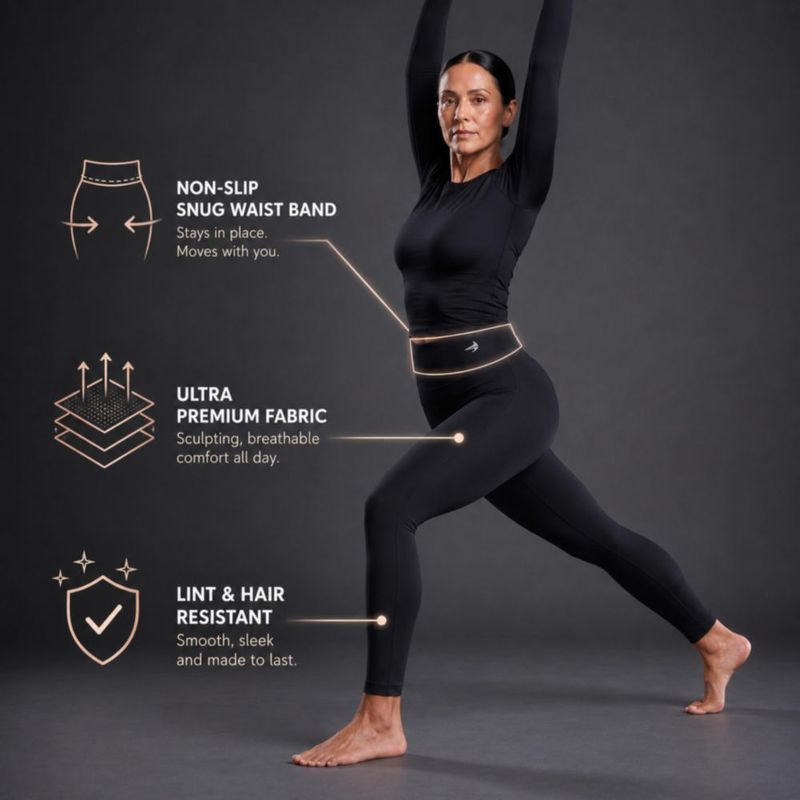 Leggings CompressionZ de Cintura Alta Suaves y Elásticos