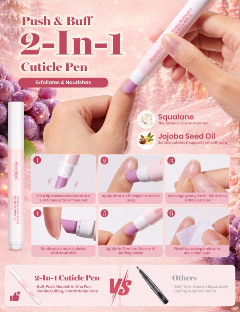 Esmalte de uñas beetles Calendario de Adviento 2026 Caja Regalo