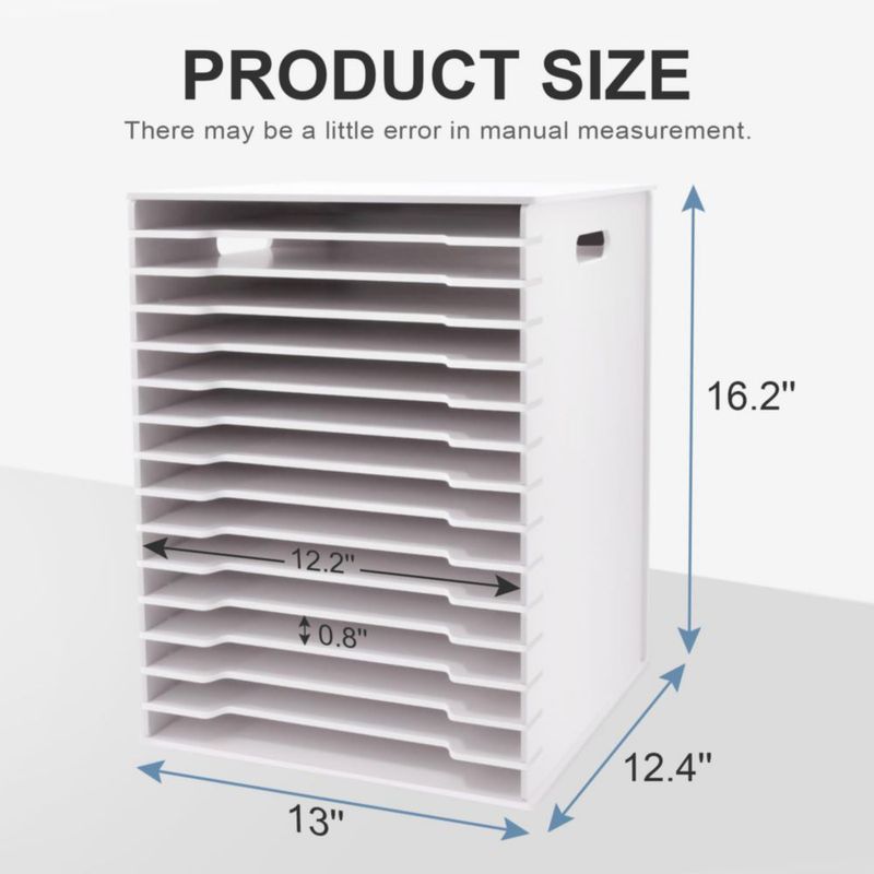 Organizador SONGWAY de 30 cm con 15 niveles ajustables
