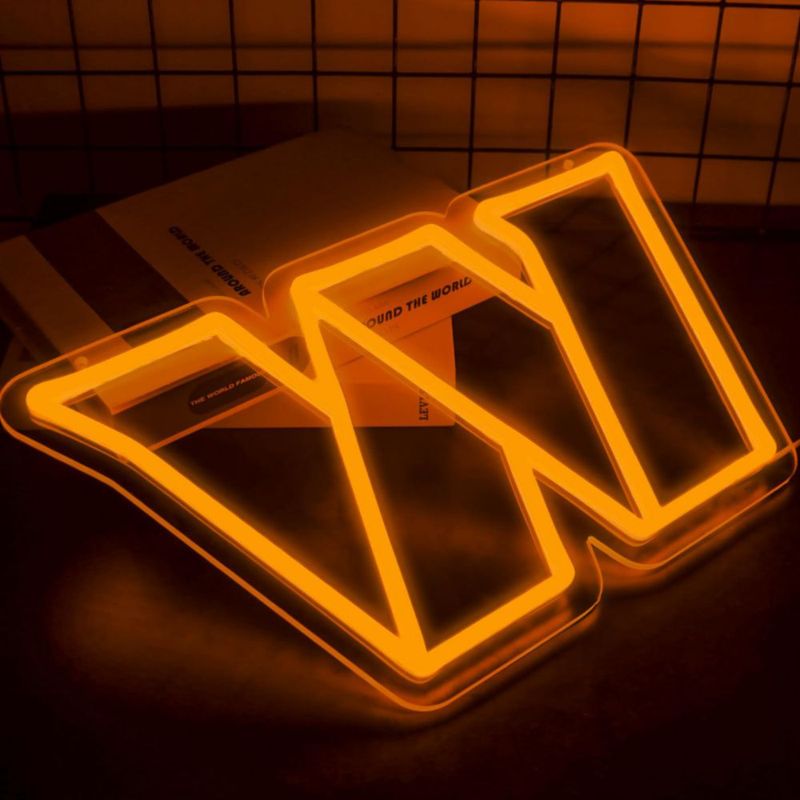 Letrero de neón BNBIDEN Football LED para pared – decoración y regalo