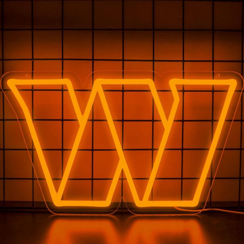 Letrero de neón BNBIDEN Football LED para pared – decoración y regalo