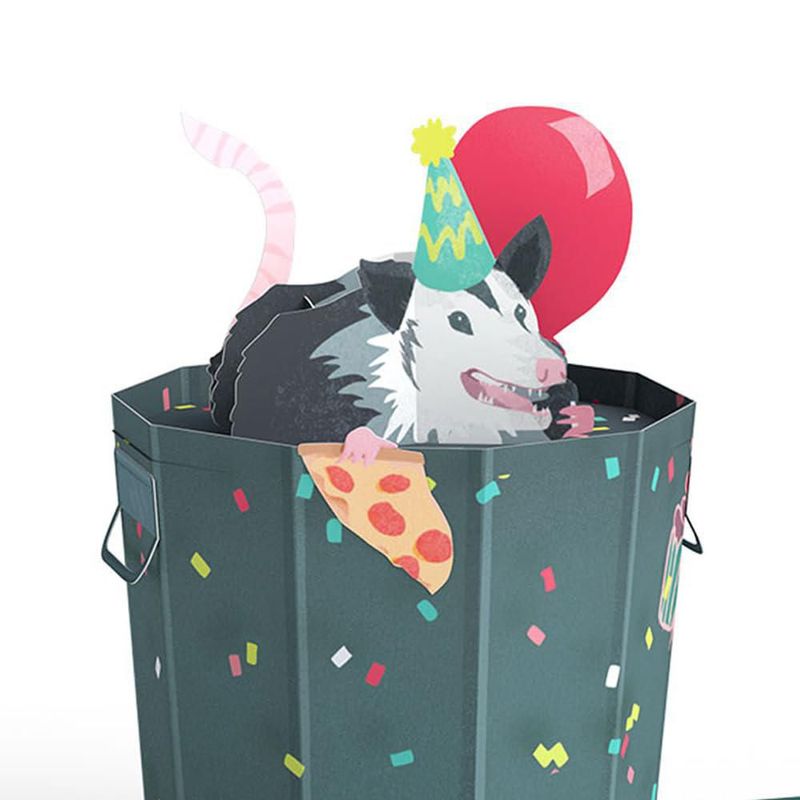 Tarjeta de Cumpleaños Pop‑Up Lovepop “Awe‑ssum Possum”