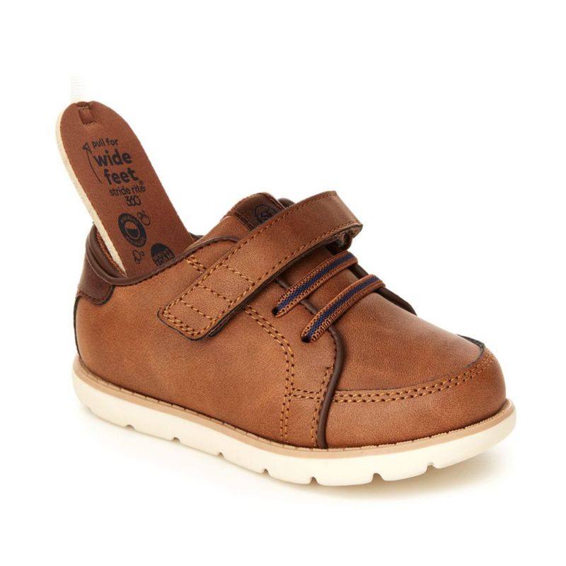 Zapatos Stride Rite 360 Ethan color tan para niños pequeños (M/H)