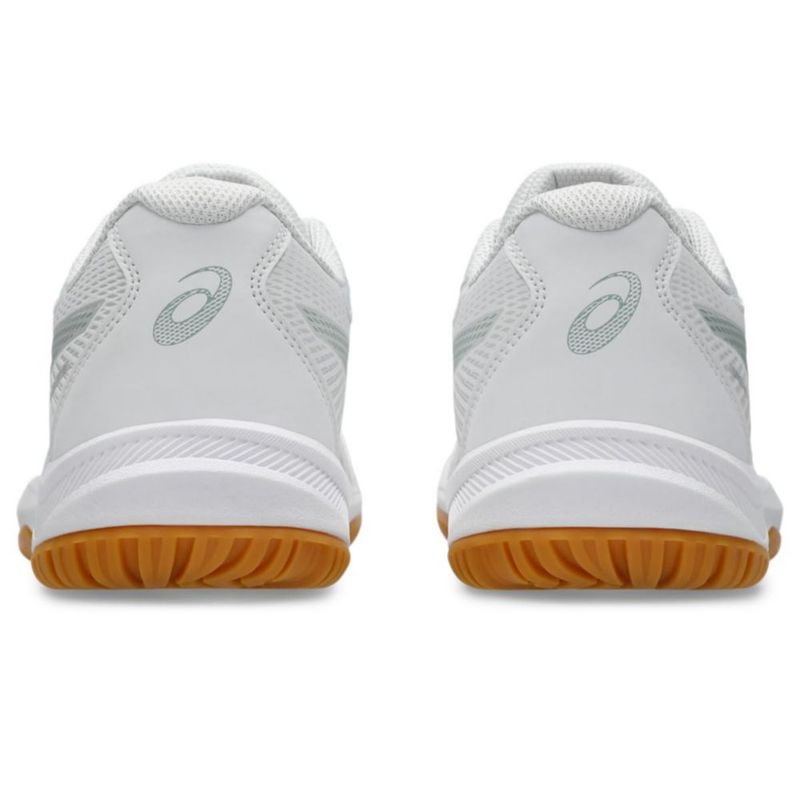 Zapatillas de voleibol ASICS Upcourt 6 9.5 Mujer Blanco/Niebla Oceánica
