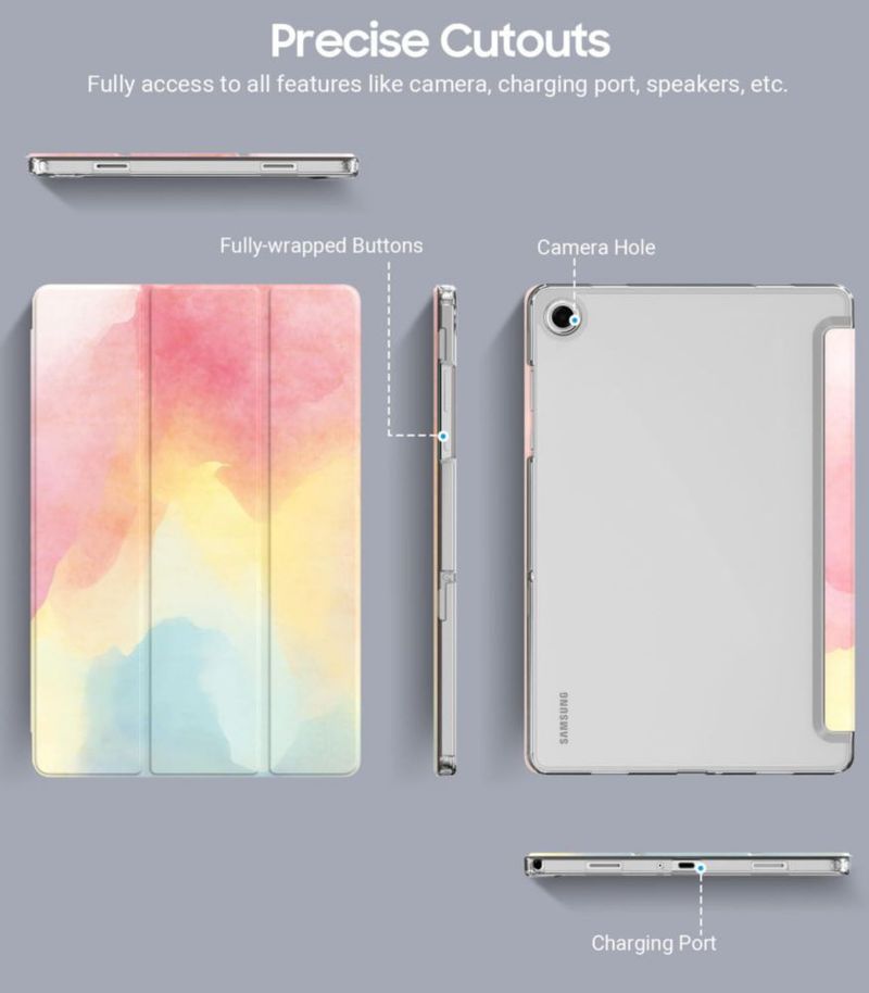 Funda para Tablet TiMOVO Galaxy Tab A11+/A9+ 11" Rainbow