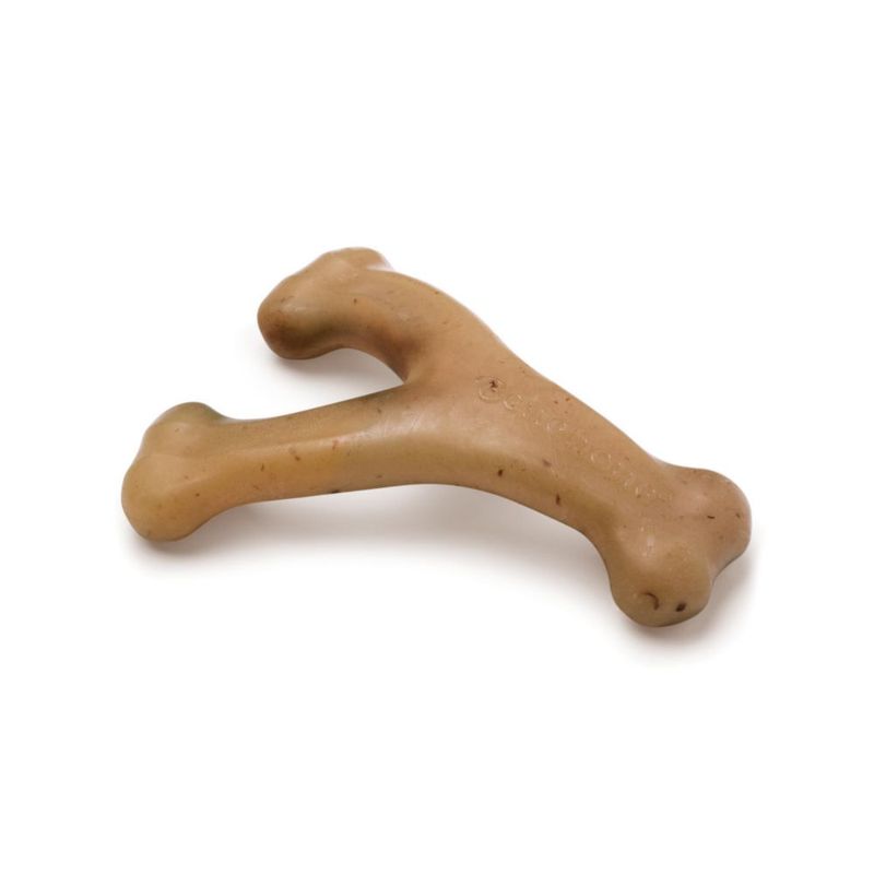 Juguete de masticar para perro Benebone Wishbone de venado – Tamaño pequeño