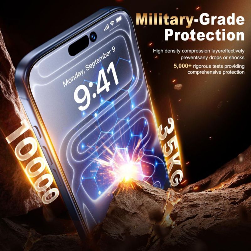 Protector de pantalla UniqueMe 16 cm Mate (2 unidades)