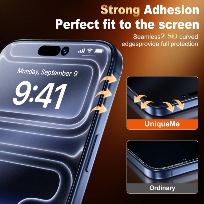 Protector de pantalla UniqueMe 16 cm Mate (2 unidades)