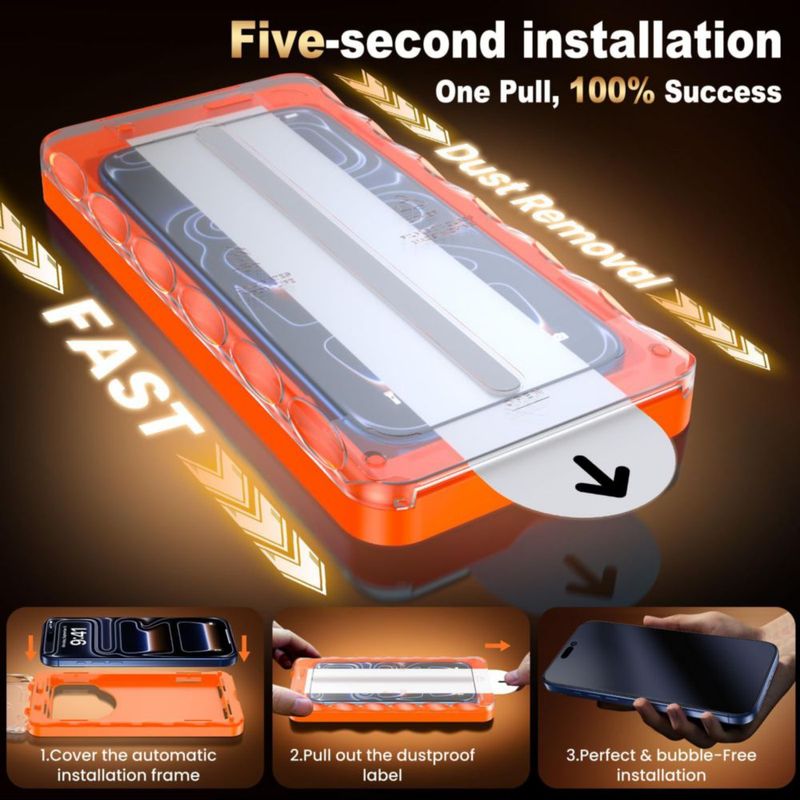 Protector de pantalla UniqueMe 16 cm Mate (2 unidades)