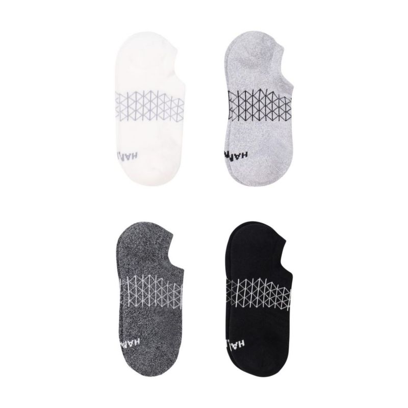 Calcetines Hanes Mujer Activos Invisibles – Pack de 4