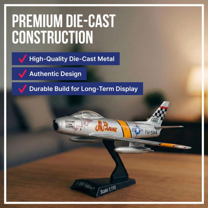 Escultura Daron F-86 Sabre Mig Mad Marine (10 cm)