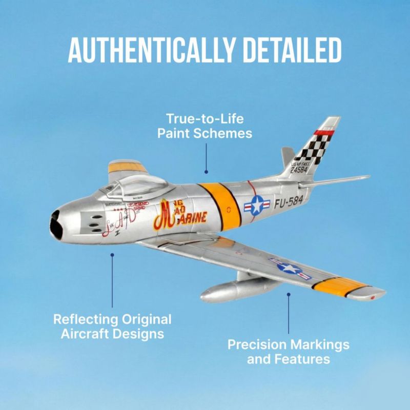 Escultura Daron F-86 Sabre Mig Mad Marine (10 cm)