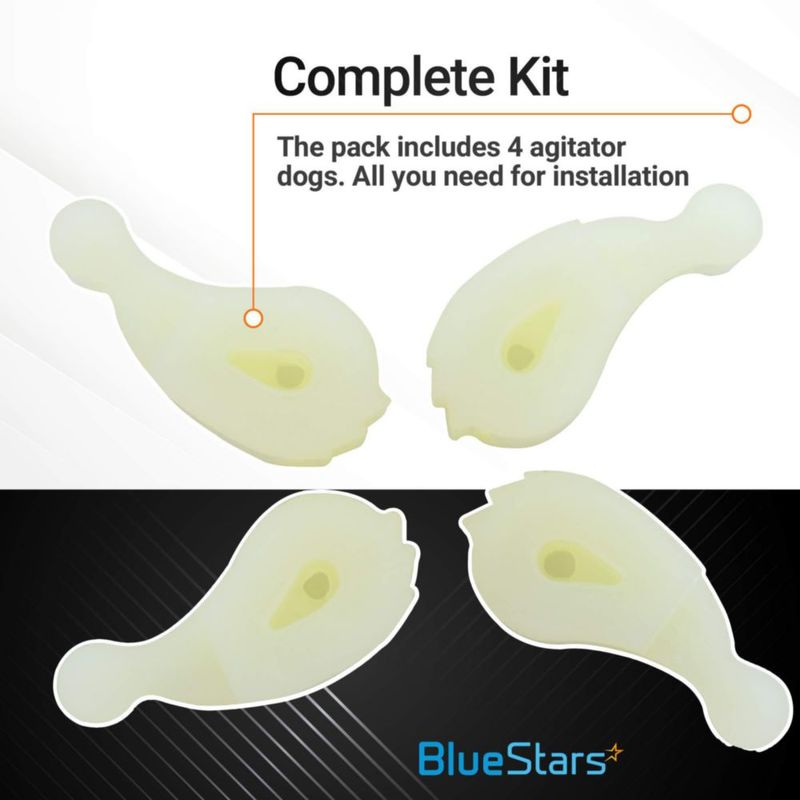 Pernos de Agitador para Lavadora BlueStars 80040 - Pack de 4