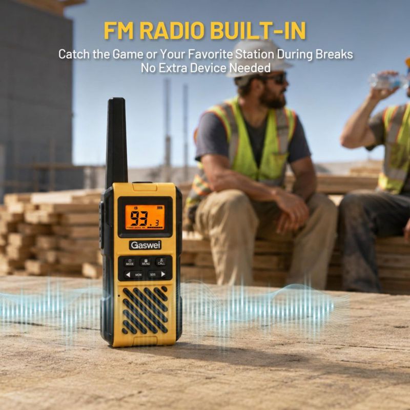 Walkie Talkies Gaswei G1pro+ de Largo Alcance (Pack de 2)
