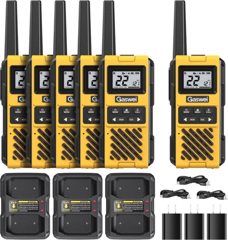 Walkie Talkies Gaswei G1pro+ de Largo Alcance (Pack de 2)