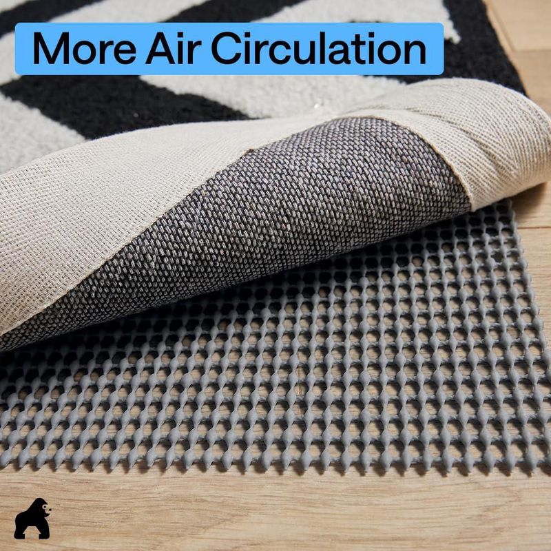 Almohadilla Antideslizante GORILLA GRIP 137x178 cm Gris