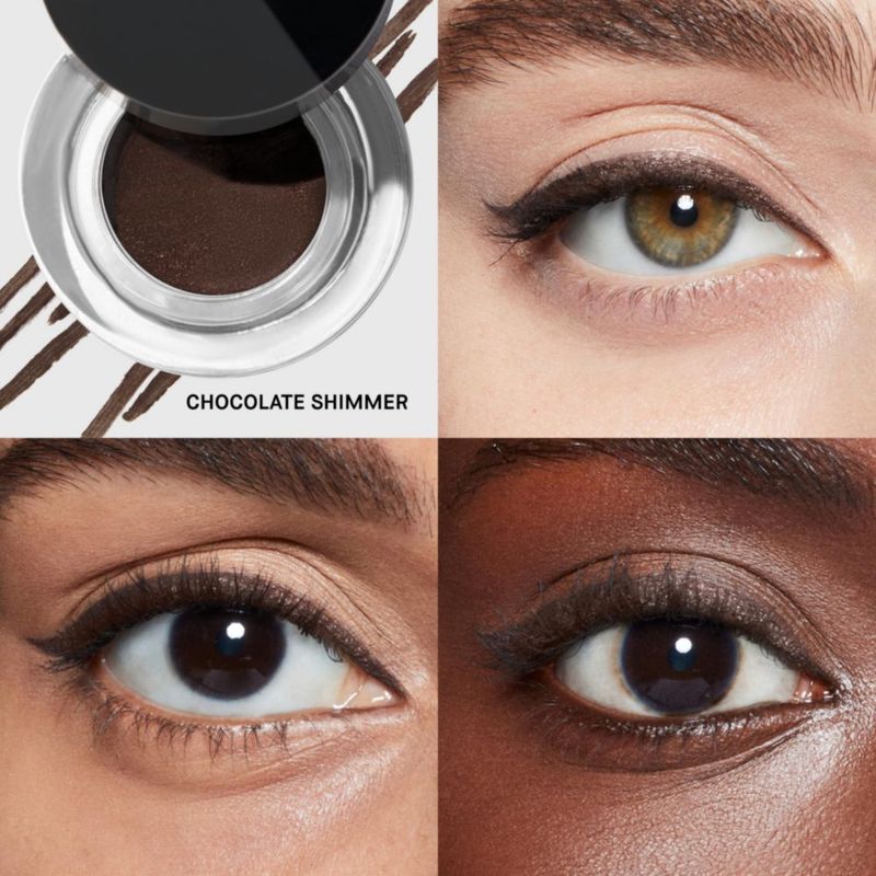 Delineador de ojos Bobbi Brown 28 g Tinta chocolate con brillo impermeable