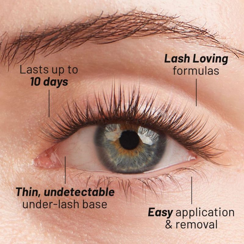 Racimos de Pestañas Lilac St. 10-12-14 mm DIY Natural