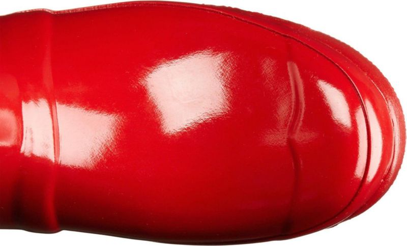 Botas Hunter Original Tall Gloss Rojo Talla 7