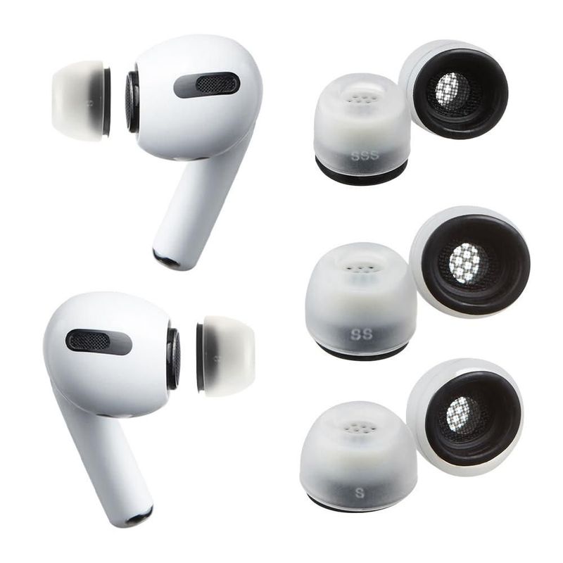 Almohadillas de silicona médica AZLA MAX para AirPods Pro