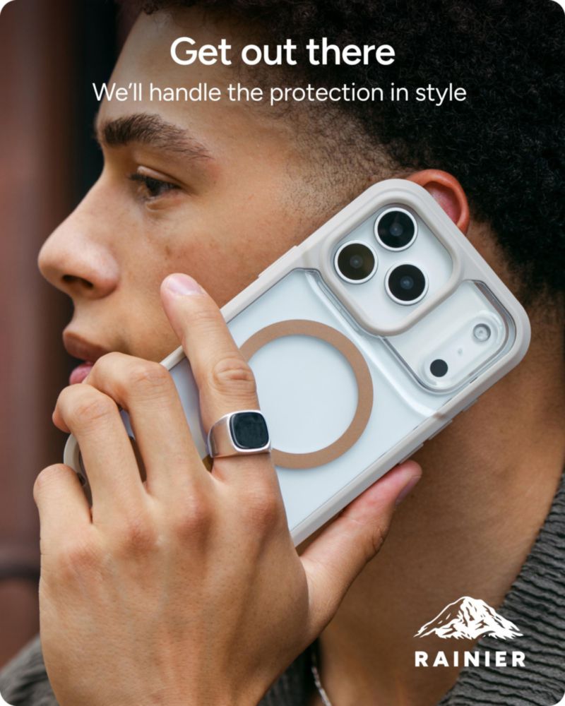Funda ZAGG iPhone 17 Pro Max gris piedra arenisca con soporte