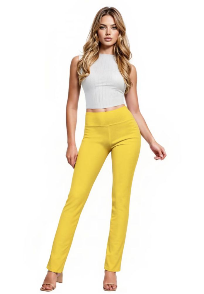 PANTALONES Hybrid & Company P44972BLX Amarillo 1X