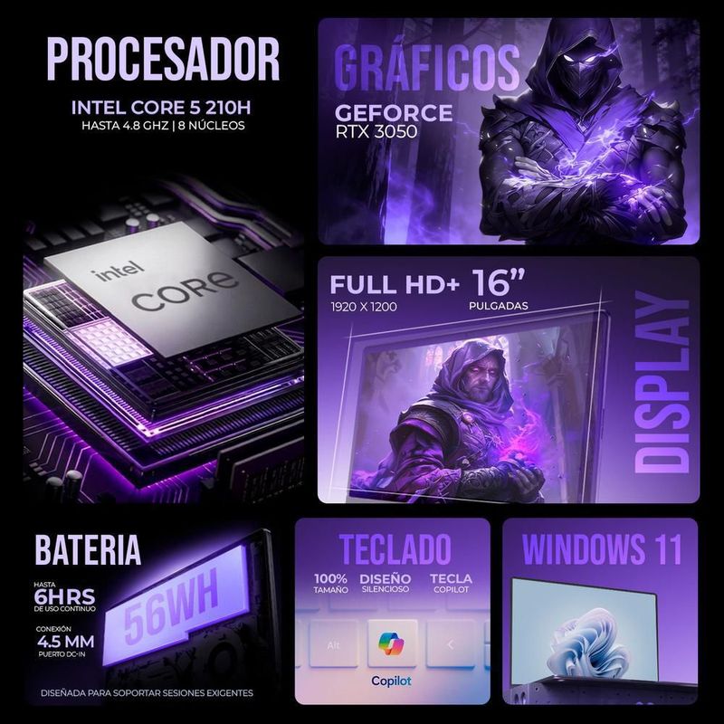 Laptop gamer asus tuf gaming f16 rtx 3050 core i5 24gb 512gb