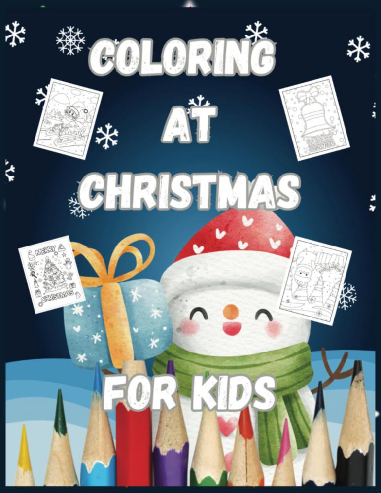 Libro Majosta: Colorear en Navidad para Niños