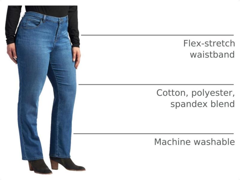 Jeans Lee Meridian Plus 20 Pierna Recta