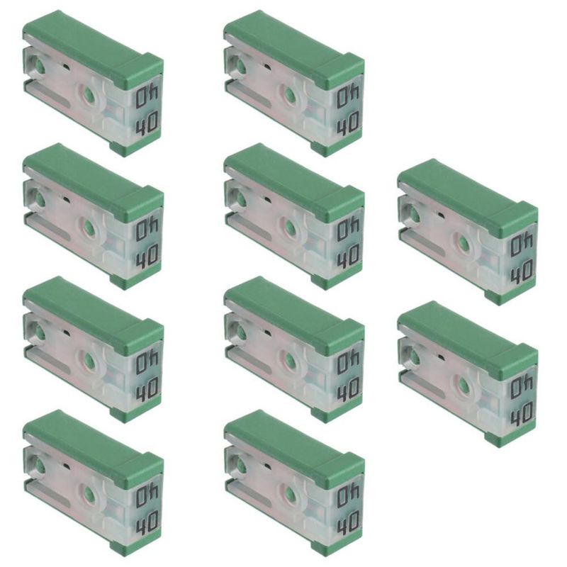 Fusible JAMHER 40A 32V paquete de 10 mini cartucho MCASE