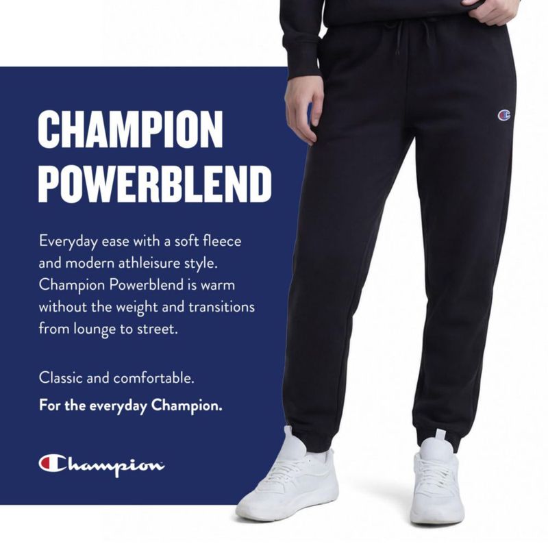 Pantalones Champion para mujer talla L color Cabernet forro polar