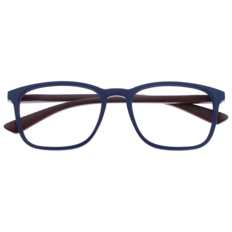 Gafas de Lectura OPULIZE Azul +2.5 con Bisagras de Resorte