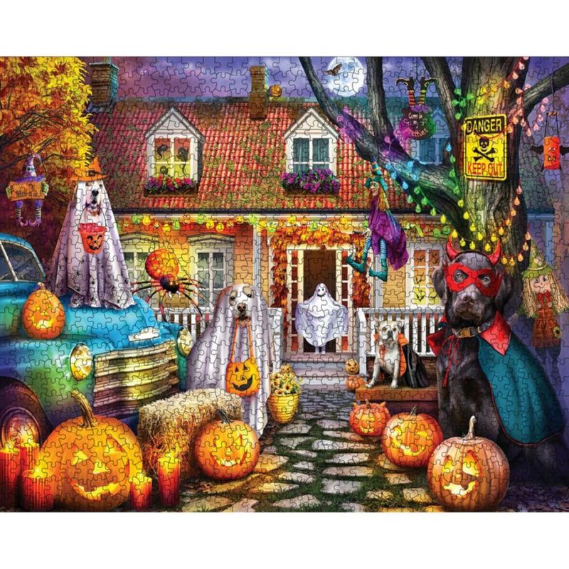 Rompecabezas White Mountain de 1000 piezas Halloween