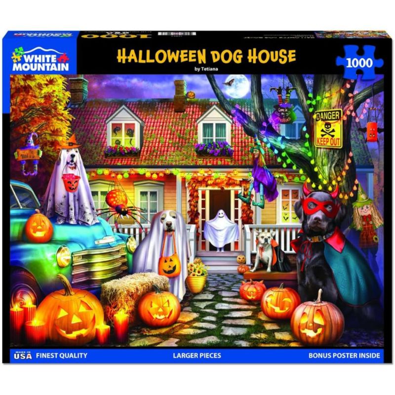 Rompecabezas White Mountain de 1000 piezas Halloween