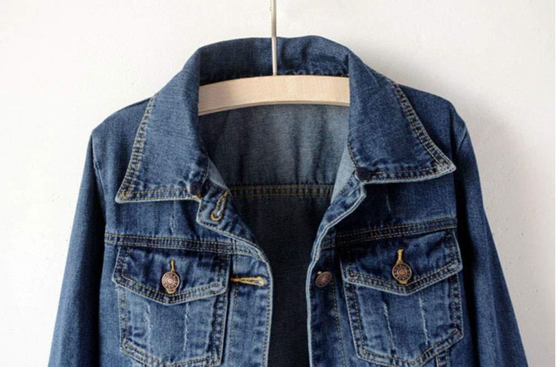 Chaqueta Vaquera LifeShe con Capucha Desmontable Casual