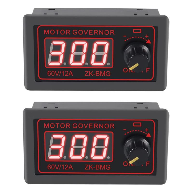 Controlador de motor Alinan 12V/24V/60V 500W PWM con pantalla LCD