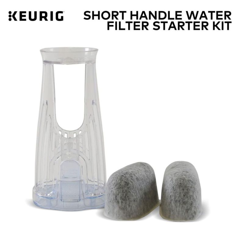 Kit de inicio de filtro de agua Keurig con mango corto