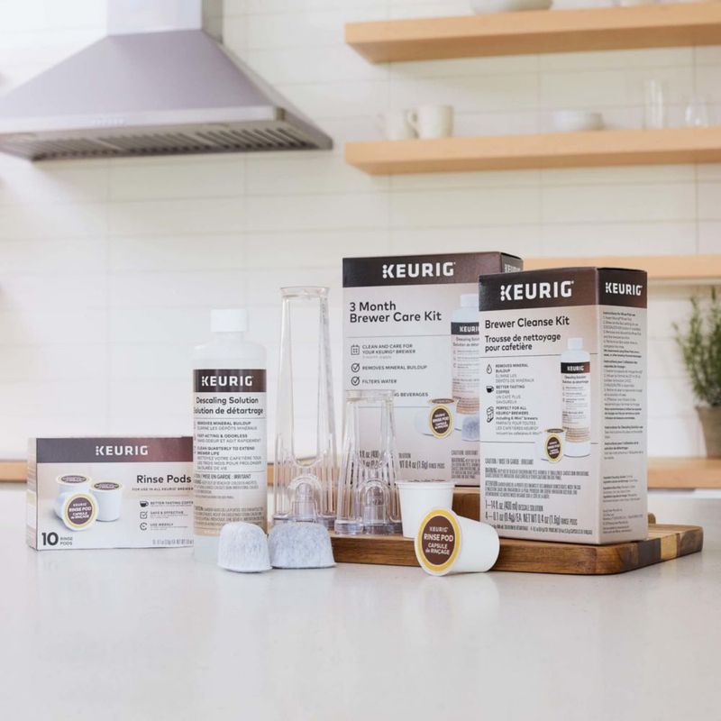 Kit de inicio de filtro de agua Keurig con mango corto