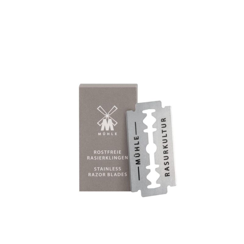 Cuchillas de Afeitar MÜHLE de Doble Filo - Pack de 10