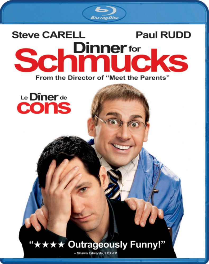 Blu-ray Dinner for Schmucks (2011) Rudd/Carell