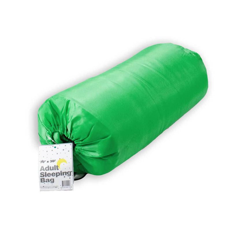 Saco de dormir Kole Imports SLEEPBAGLGN para adultos color verde claro